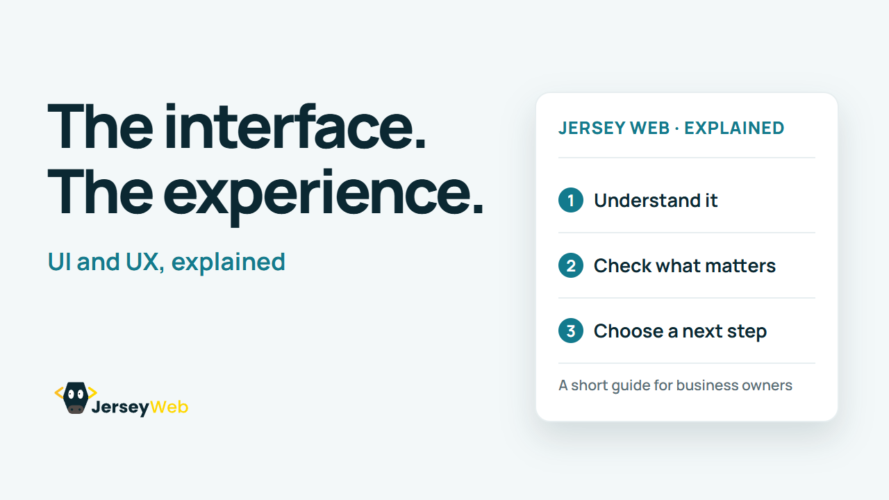 Jersey Web video: The interface. The experience.